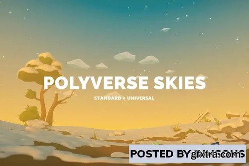 Polyverse Skies | Low Poly Skybox Shaders v3.4.0 (19 Feb 2025)