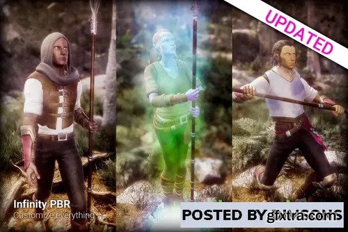 Elf Character (Male & Female) - Fantasy RPG v4.3.2 (28 Feb 2025)