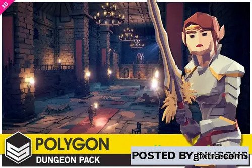 POLYGON Dungeons - Low Poly 3D Art by Synty v1.9.5 (26 Feb 2025)