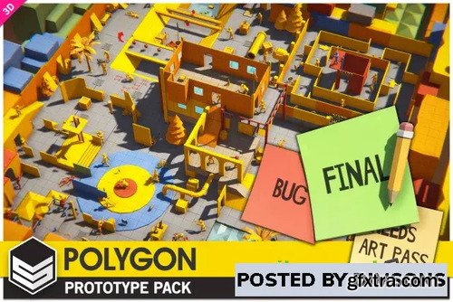 POLYGON Prototype - Low Poly 3D Art by Synty v1.8.2 (26 Feb 2025)