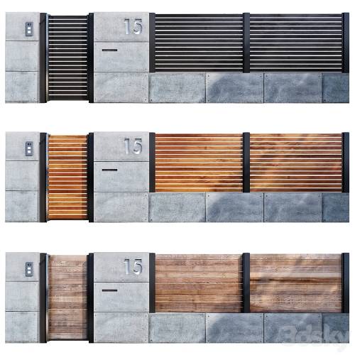 '3dsky Pro - Fence gate'