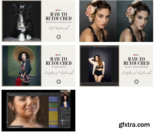 Sarah Edmunds - Raw to Retouched - Tutorials (Pro Retouch Workflow)