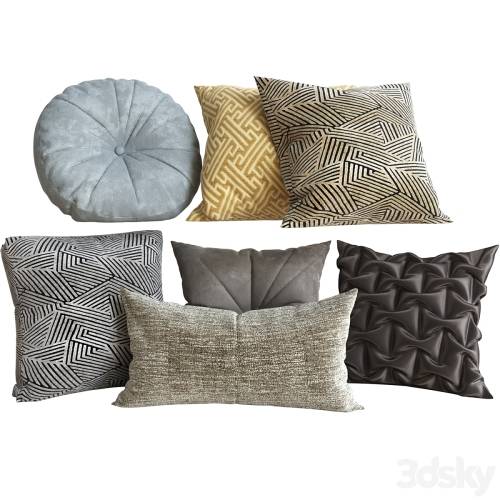 '3dsky Pro - Decorative Set Pillow 5' '3dsky Pro - Decorative Set Pillow 5'