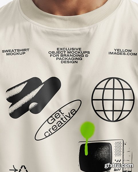 YellowImages - Man in a Sweatshirt Mockup - 135665