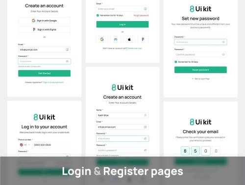 'UI Kit & Design System for Figma'