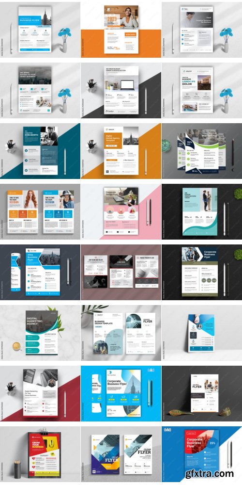 Corporate Business Flyer Layout 97xIND