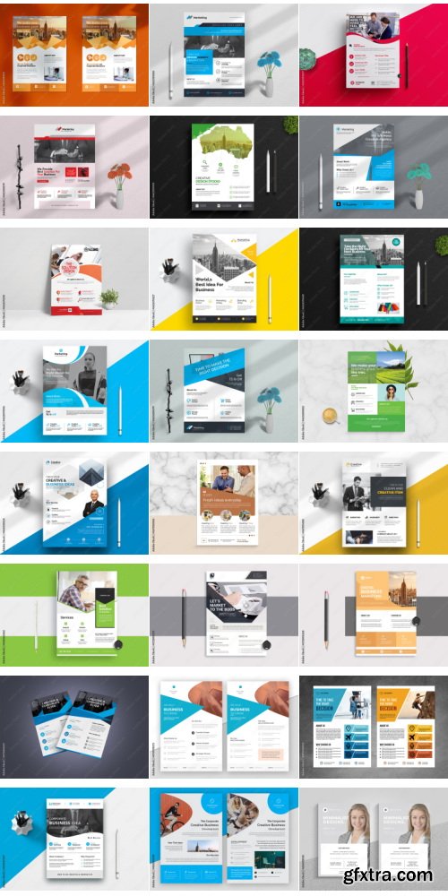 Corporate Business Flyer Layout 97xIND