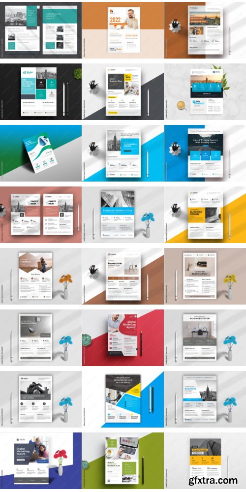 Corporate Business Flyer Layout 97xIND