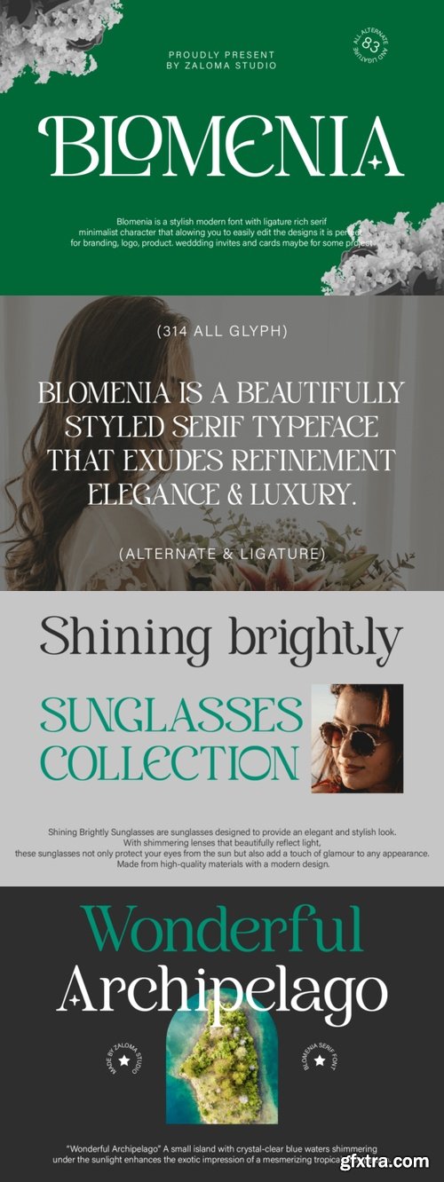 Blomenia Font