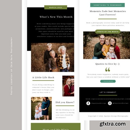 Squijoo - Marketing Tools - Newsletter Templates 20xPSDs