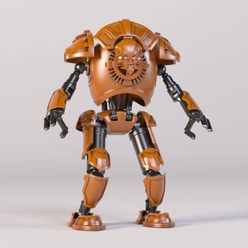 '3dsky Pro - Children's toy Golem'