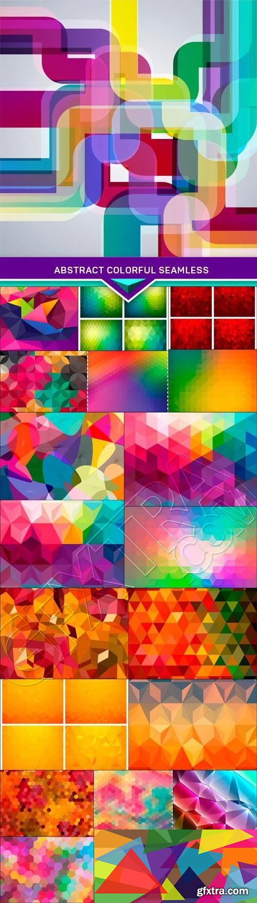 Abstract Colorful Seamless 20xEPS Abstract Colorful Seamless 20xEPS