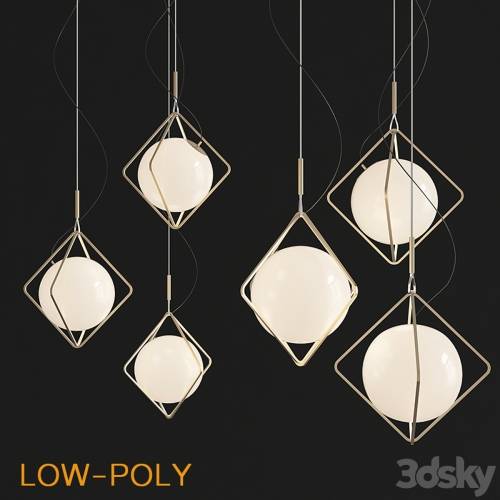'3dsky Pro - Jack Olantern Brokis Pendant Light By Lucie Koldova'