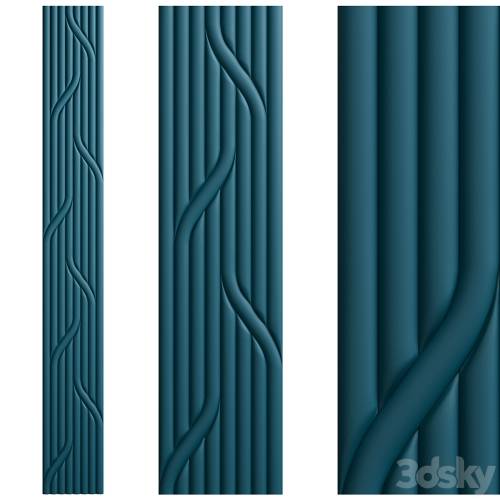 '3dsky Pro - Wall panel Orac W213 HILL TRACE'