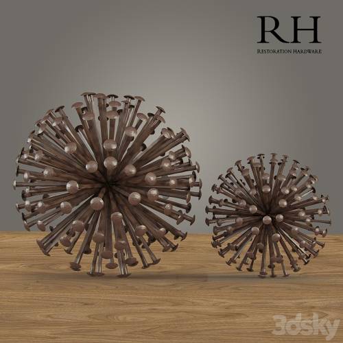 '3dsky Pro - Iron Nail Sphere'