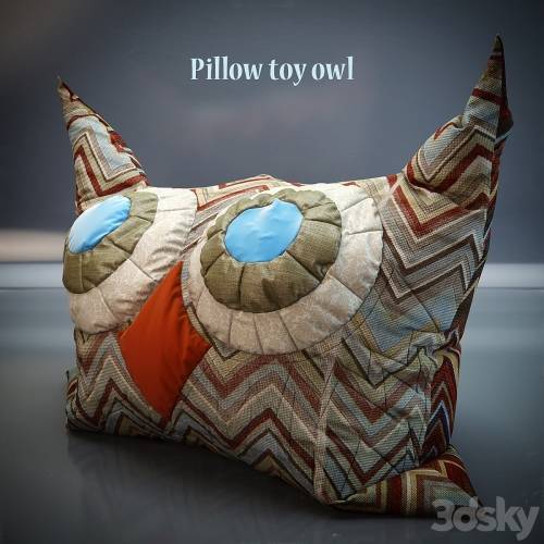 '3dsky Pro - Pillow / owl' '3dsky Pro - Pillow / owl'