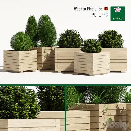 '3dsky Pro - Cube planter'