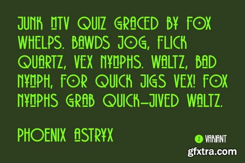 CreativeMarket - Phoenix Display Font