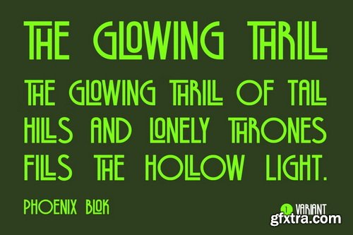 CreativeMarket - Phoenix Display Font