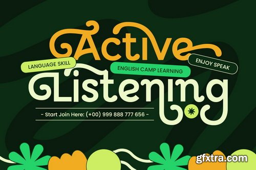 Fandy Creative Swash Fancy Font