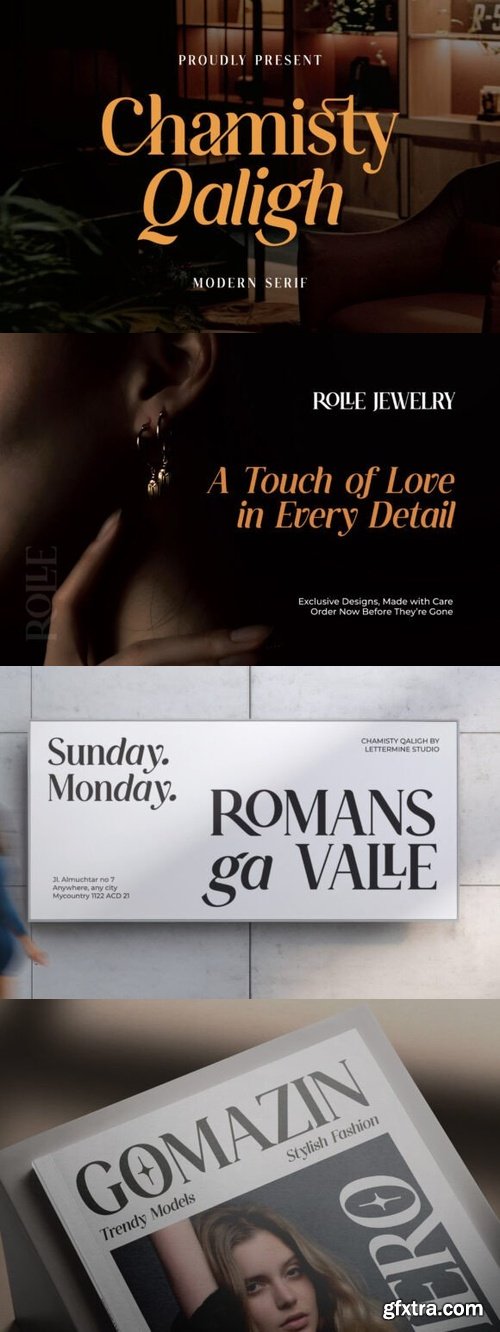 Chamisty Qaligh Font