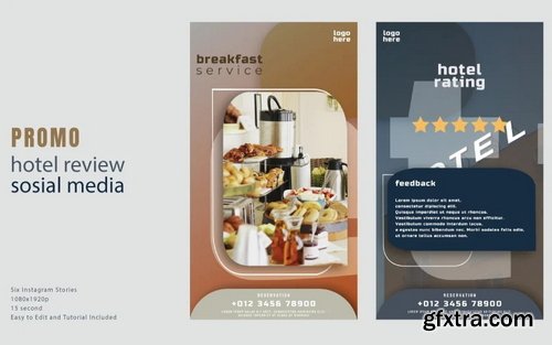 Social Media Hotel Review After Effects Templates