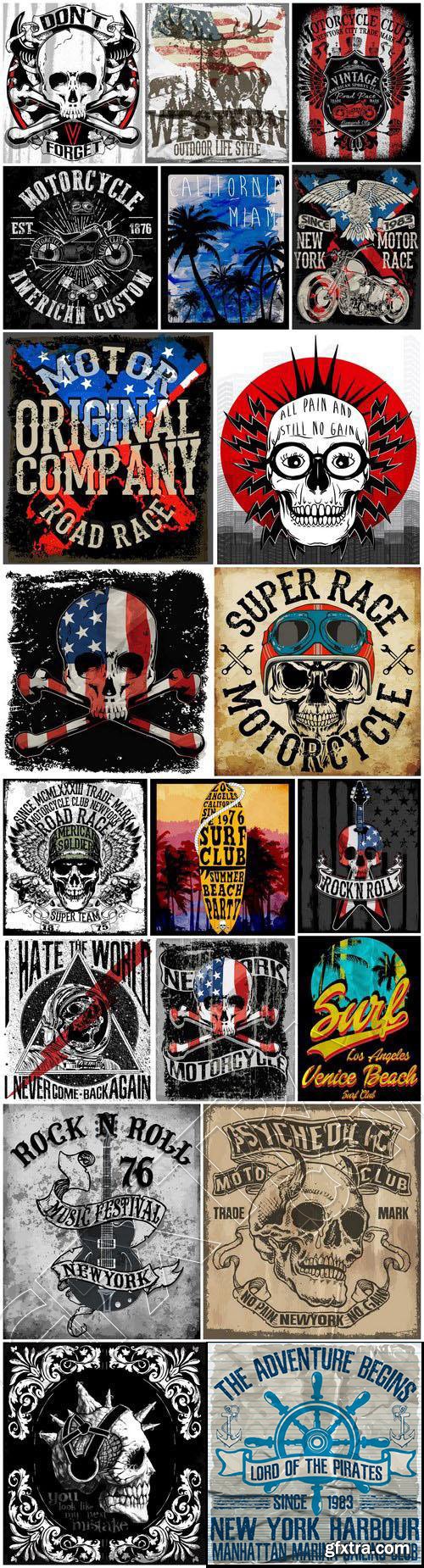 T-shirt Graphic Design #2, 20xEPS T-shirt Graphic Design #2, 20xEPS