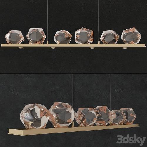 '3dsky Pro - Linear Chandelier 6' '3dsky Pro - Linear Chandelier 6'