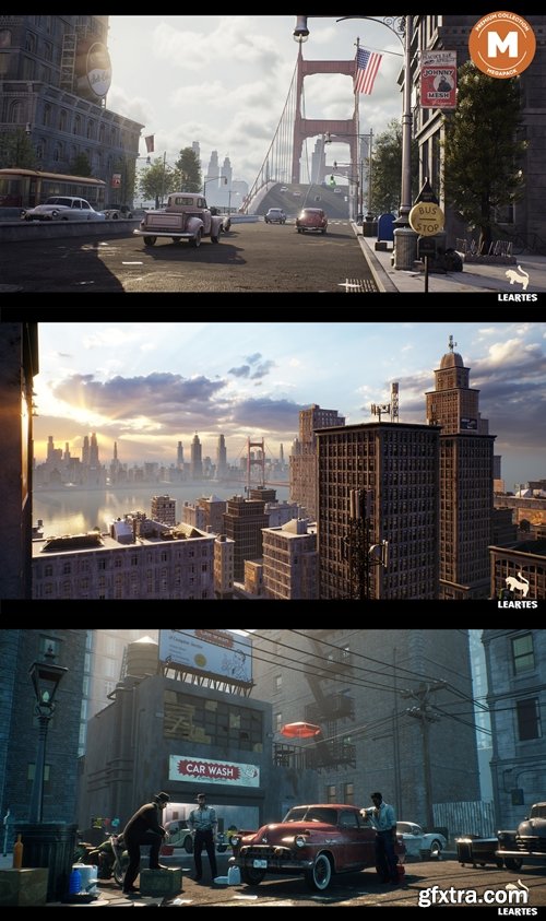 Fab - 1950s NYC Environment Megapack ( 1950s 50s nycs NYCity Environment Packs Urban ) v5.5