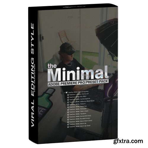 ChrisBoustedt - The Minimal Preset Pack - Premiere PRO