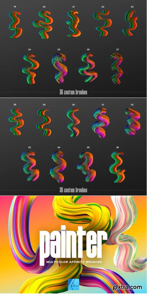 Chromasupply - Painter: Multicolor Brushes (Affinity)