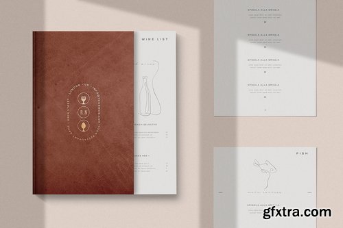 CreativeMarket - Restaurant Menu Mockup - 7331982