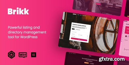 Themeforest - Brikk - Directory & Listing WordPress Theme 29105129 v2.3.1