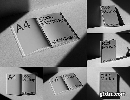 Showcase Mockup Studio - G2_Book Mockup Bundle
