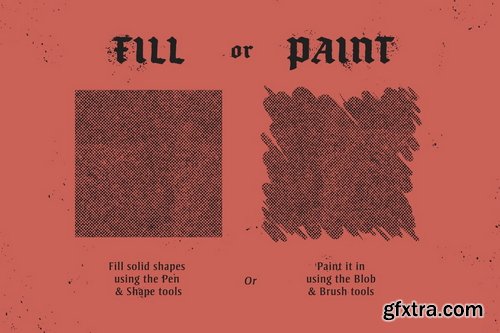 True Grit Texture Supply - Vector Savior - Vector Halftone Swatches