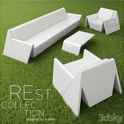 '3dsky Pro - Garden furniture REst collection'