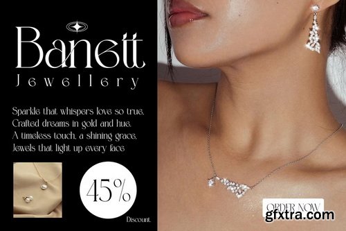 CreativeMarket - Brotilen Elegant Ligature Serif