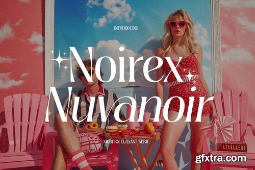 CreativeMarket - Deranie - Modern Elegant Serif Font