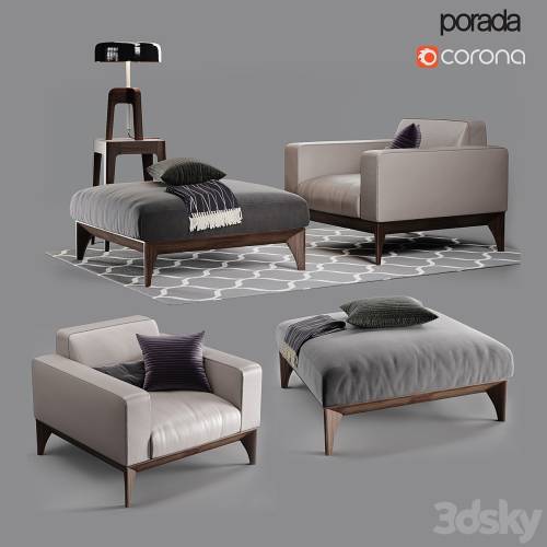 '3dsky Pro - Fellow poltrona'