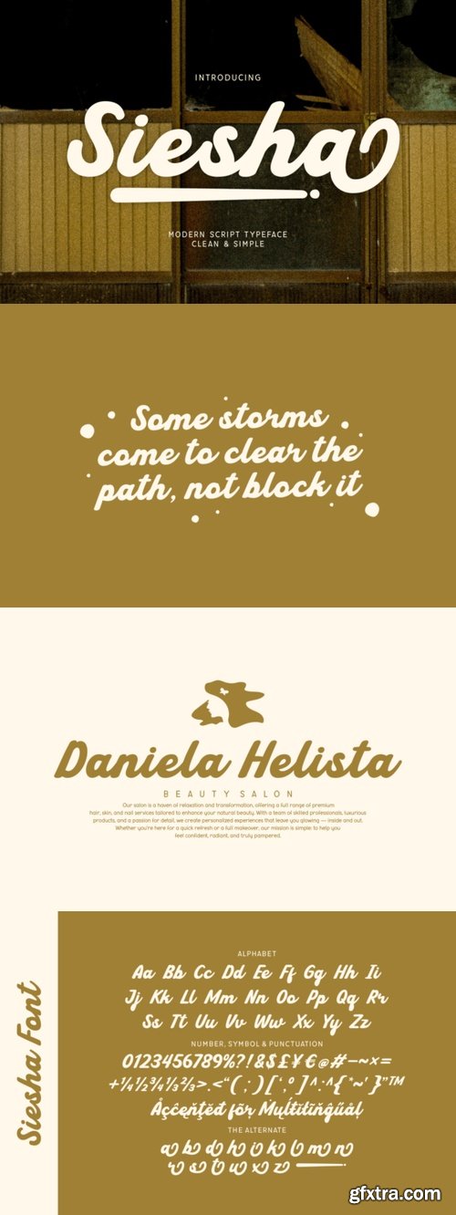 Siesha Font