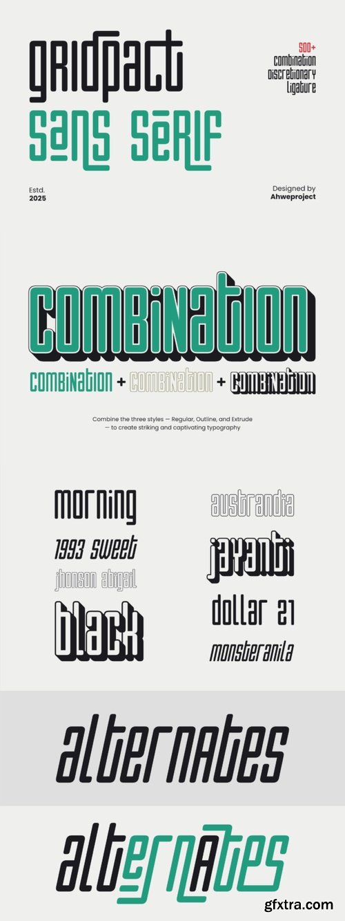 Gridpact Font