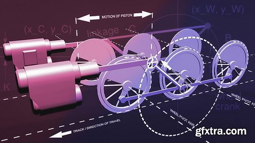 CGCookie - Rigging Train Wheels in Blender