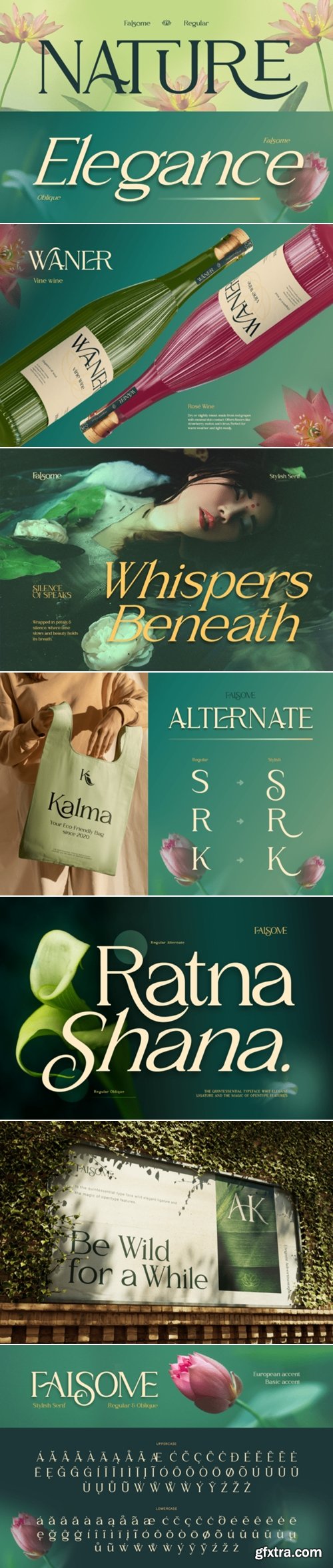 CreativeMarket - Falsome Font 291398207