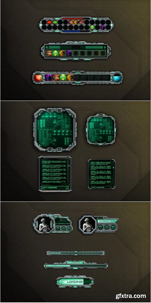 Craftpix - Sci-Fi GUI