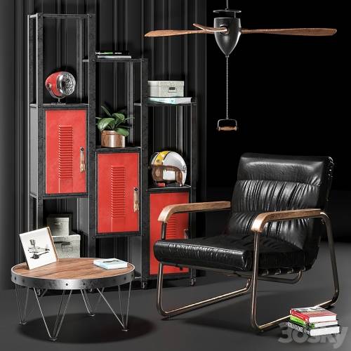 '3dsky Pro - LOFT DECORATION SET'