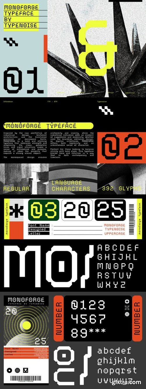 Monoforge Font