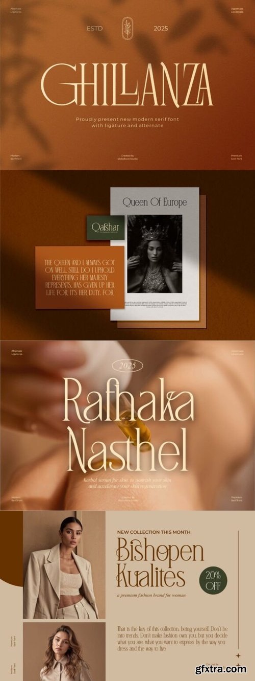 Creativemarket - Ghillanza Font