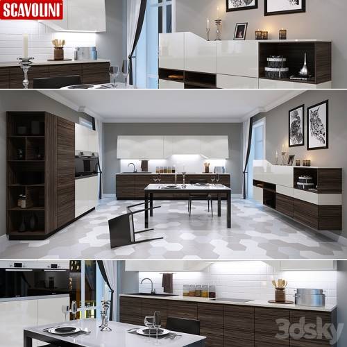 '3dsky Pro - Scavolini_Flux_Swing_Lineare'