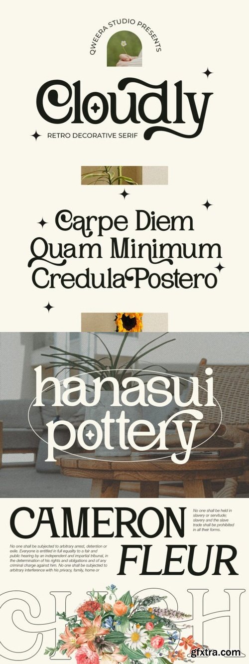 Creativemarket - Cloudly Font