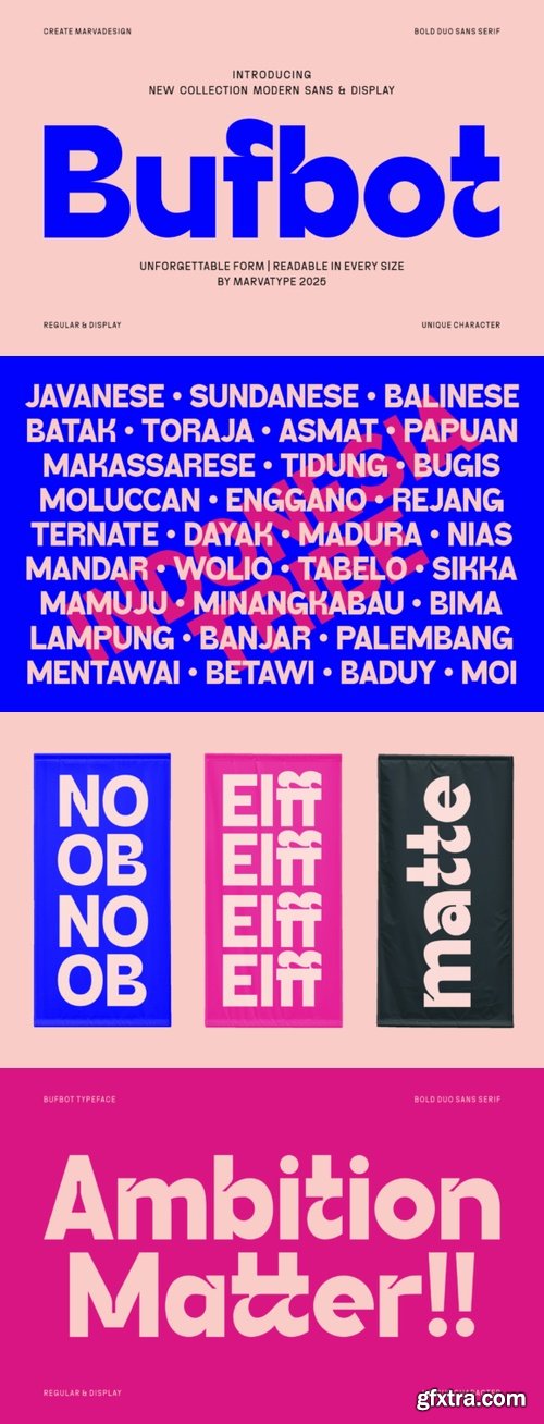 Bufbot Font
